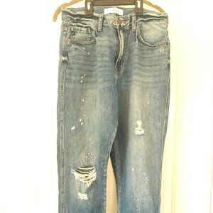 Pair of Kancan Distressed Blue Jeans